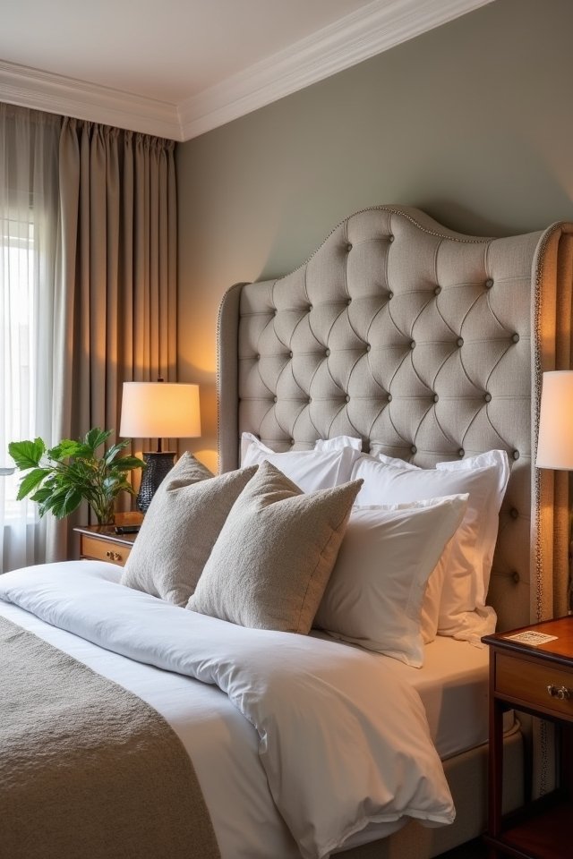 inviting stylish headboard designs