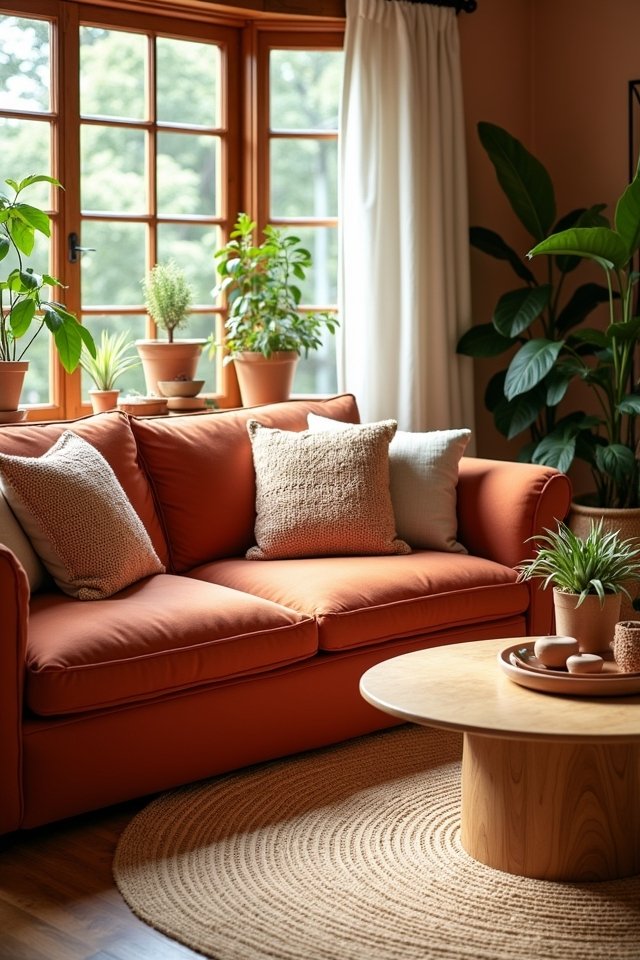 inviting terracotta texture mix