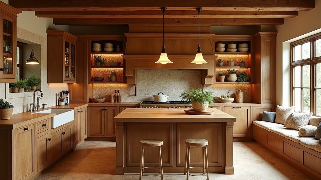 inviting warm wood kitchens