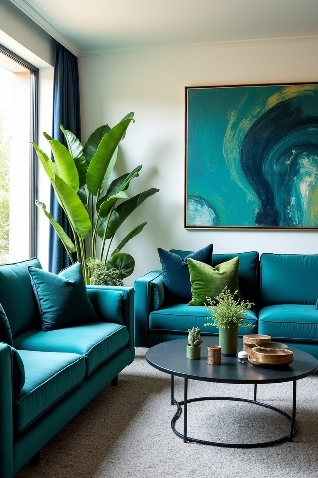 jade and cobalt harmony