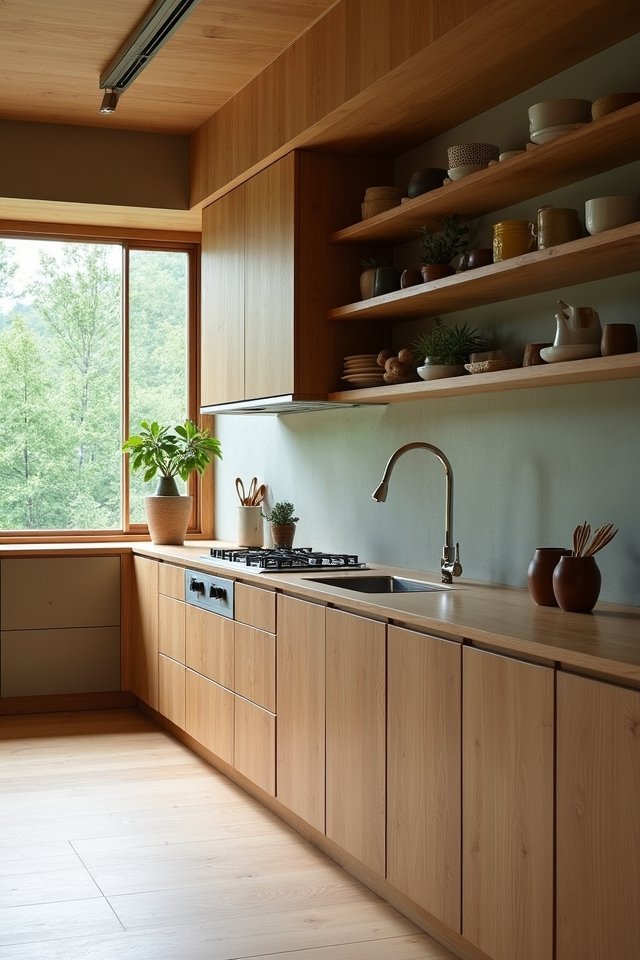 japanese joinery kitchen elegance