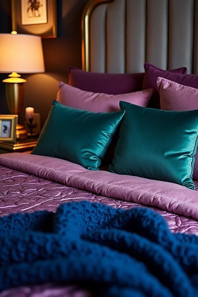 jewel tone bedroom transformation