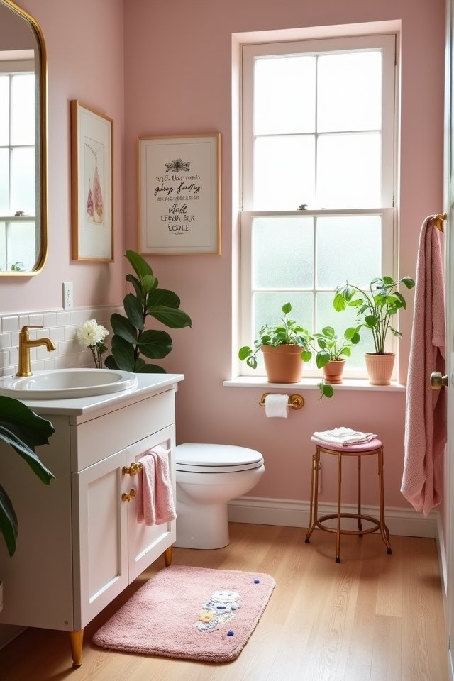 joy in bathroom rituals
