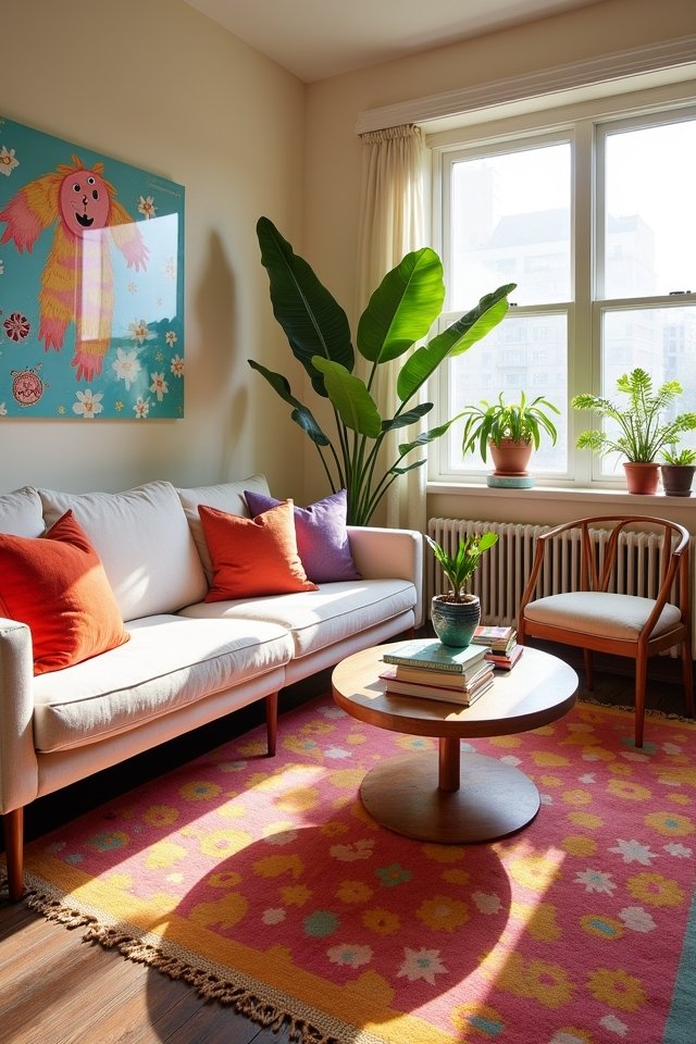 joyful living room transformation