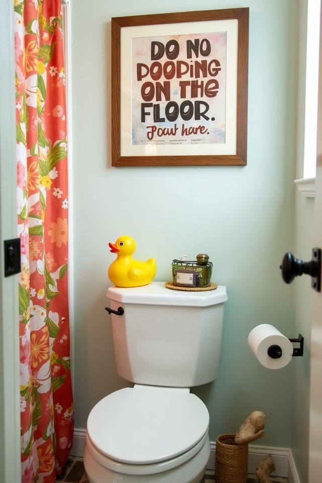keep restrooms clean please