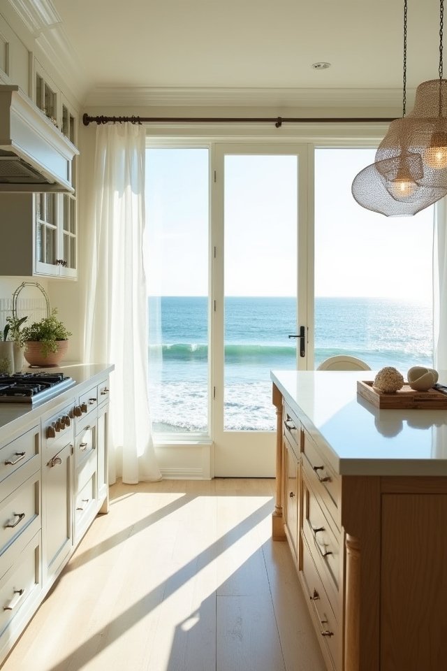 large windows for light