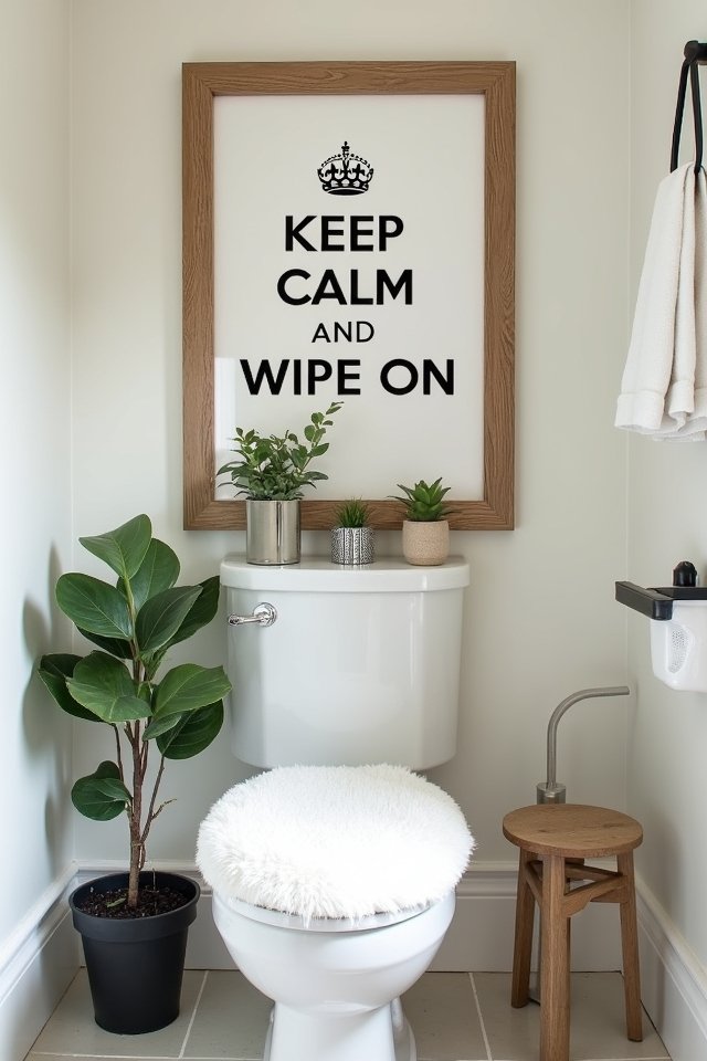 laugh through bathroom challenges