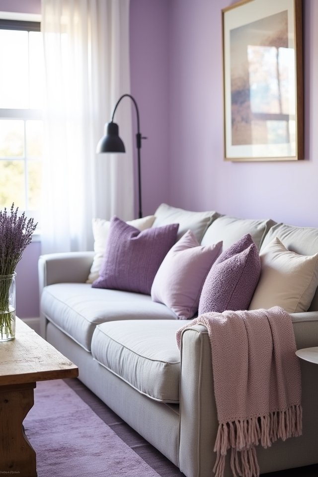 lavender inspired relaxing retreat