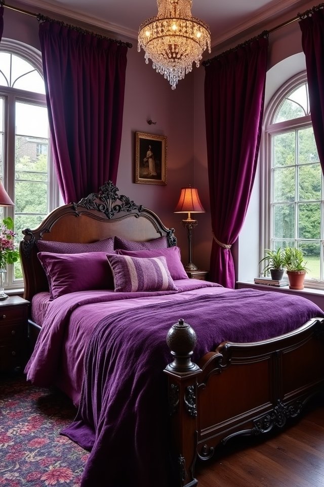 lavish deep purple tranquility