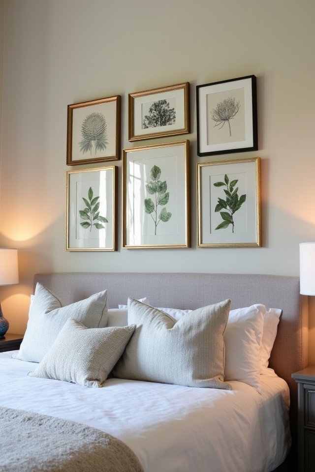 layered artwork for depth