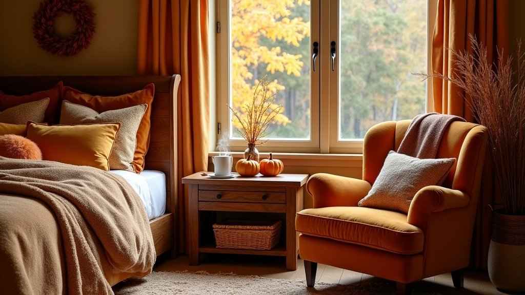 layered bedding comfy chairs