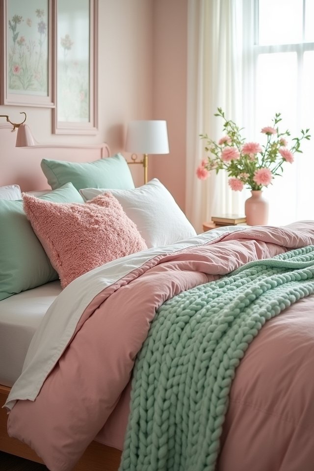 layered bedding for comfort