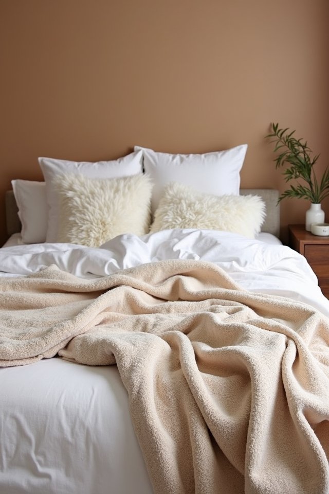 layered bedding for comfort