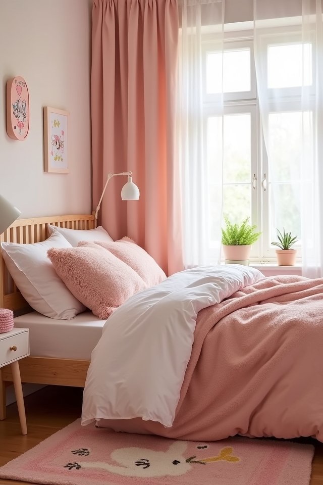 layered bedding for comfort