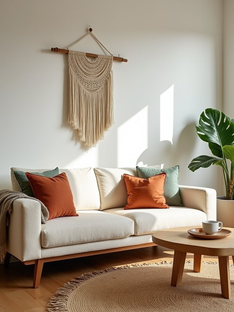 layered comfort with textiles