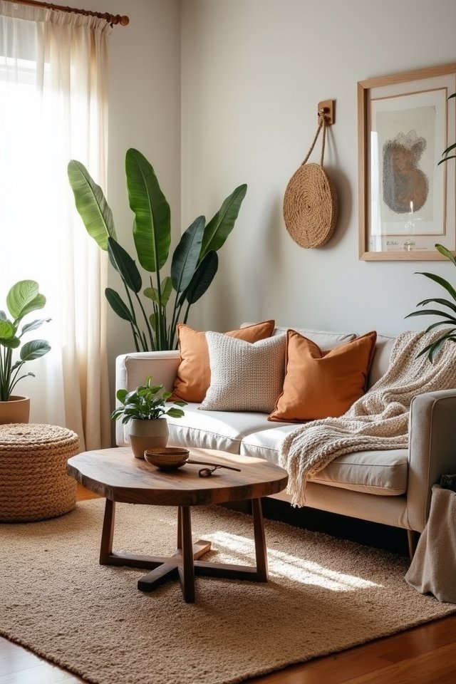 layered cozy fabric textures