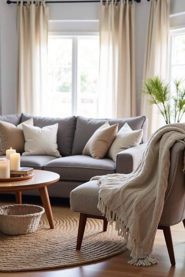 layered cozy living textures