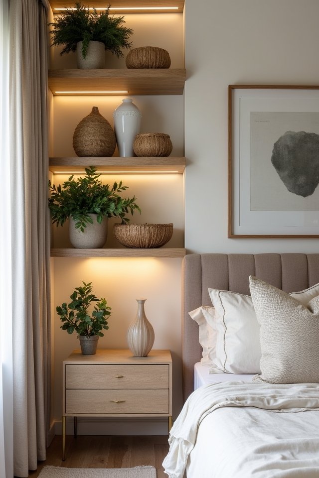 layered display for aesthetics