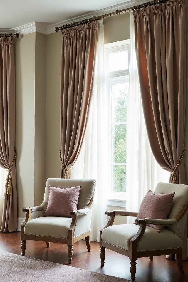 layered fabric combinations enhance style