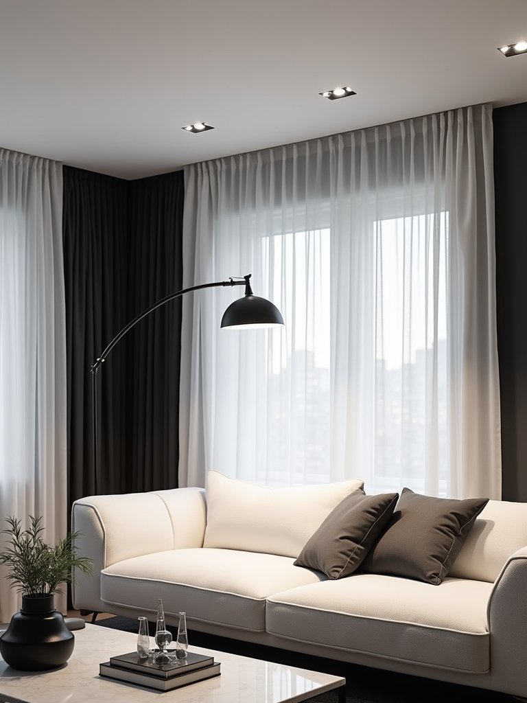layered lighting for ambiance