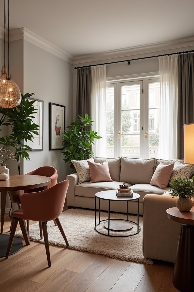 layered lighting for ambiance
