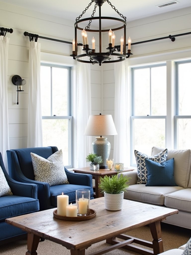 layered lighting for ambiance