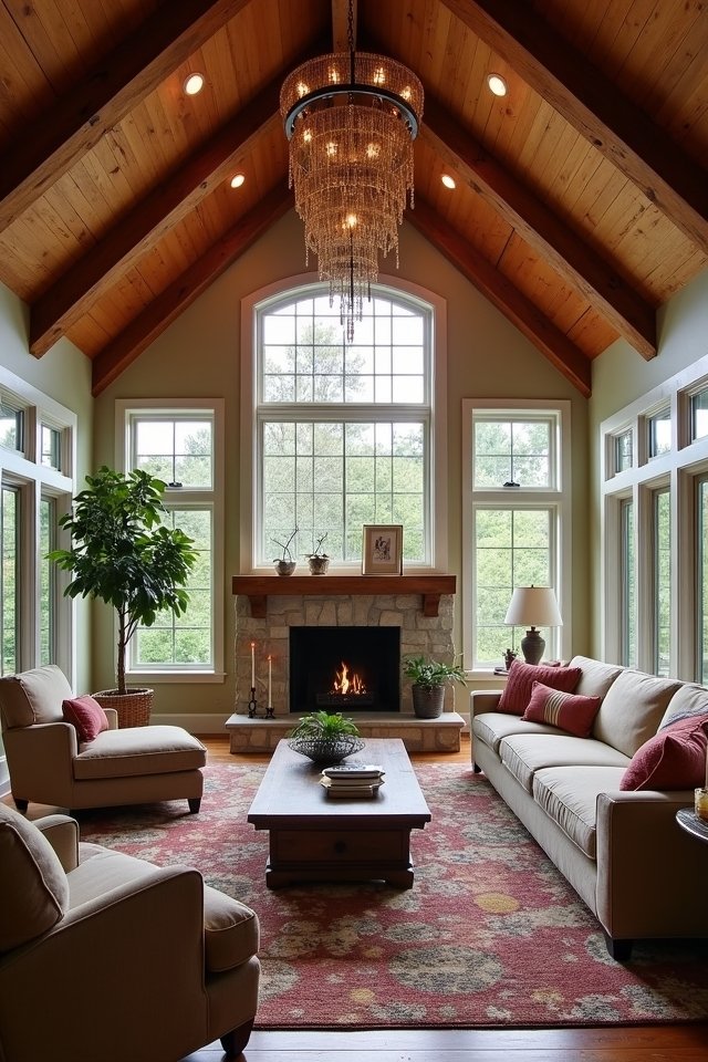 layered lighting for ambiance