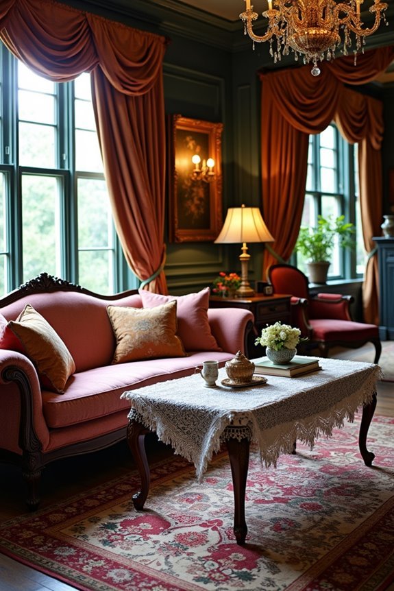 layered luxurious textile comforts