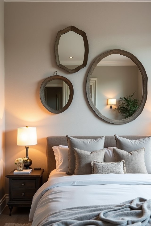 layered mirrors chic sanctuary