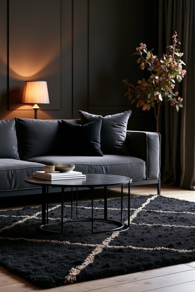 layered rugs for comfort