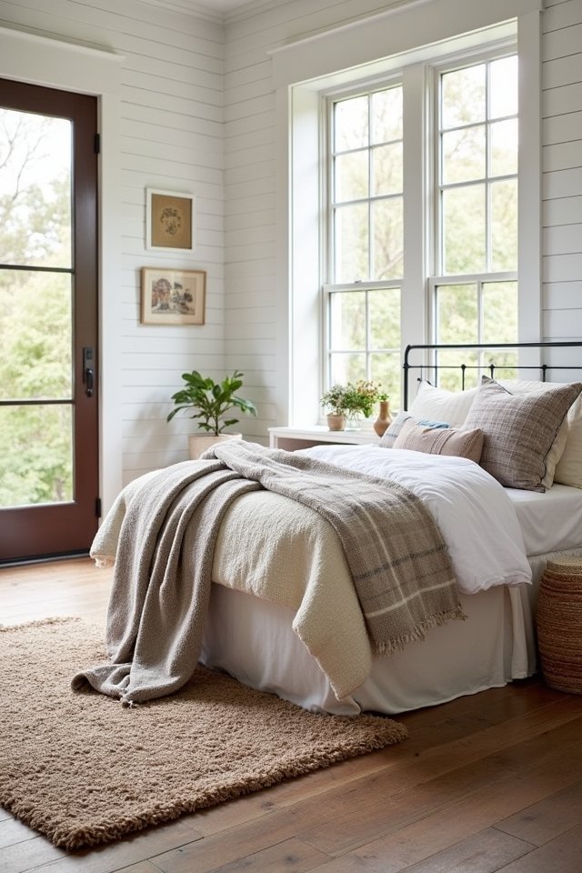 layered rugs for comfort