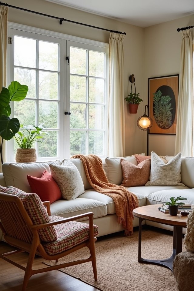 layered seating for comfort