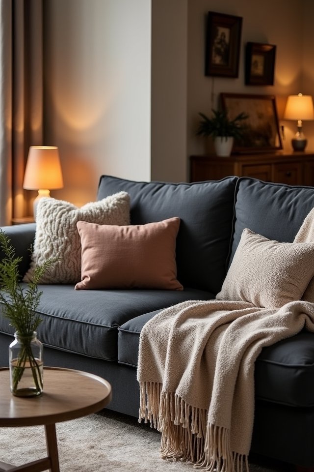 layered soft fabric comfort