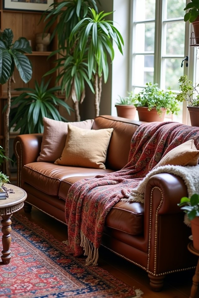 layered textiles create coziness