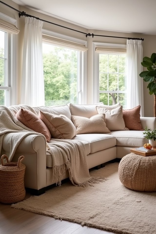 layered textiles for comfort