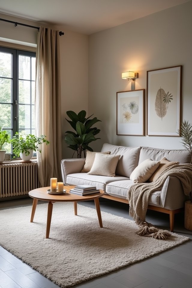 layered textures create coziness