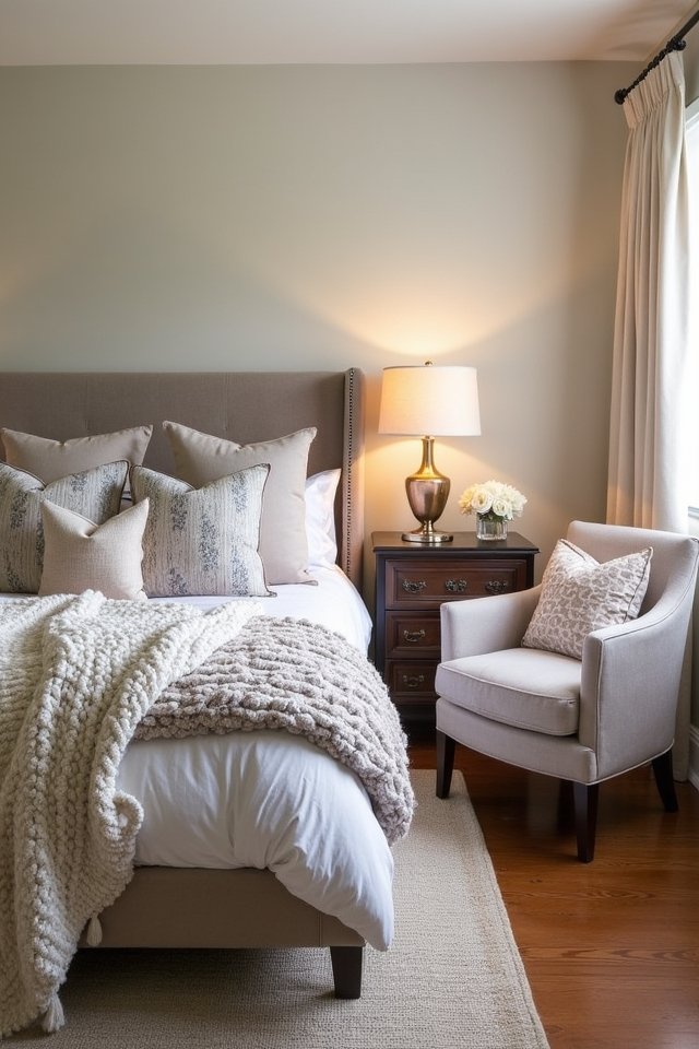 layered textures create coziness