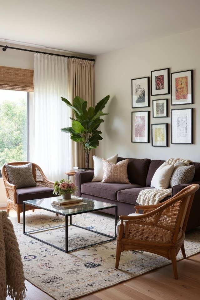 layered textures create warmth