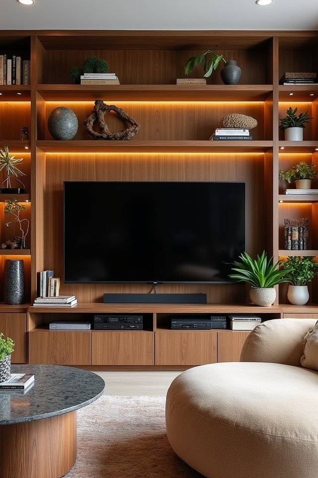 layered textures enhance decor