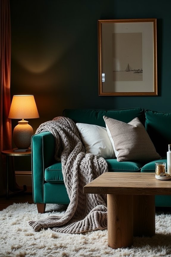 layered textures for comfort