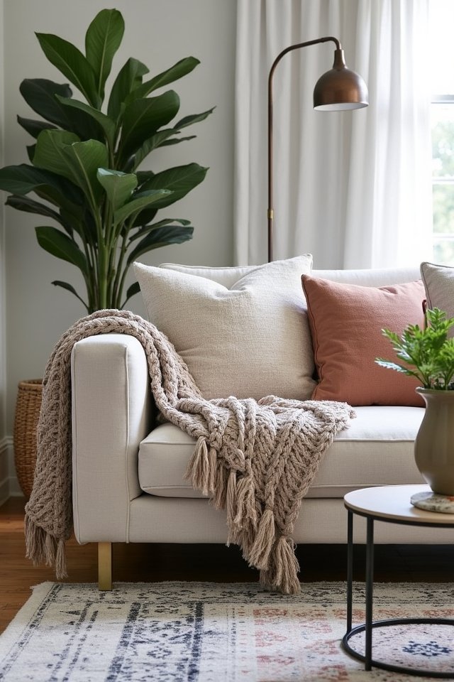 layered textures for comfort