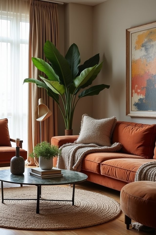layered textures for comfort
