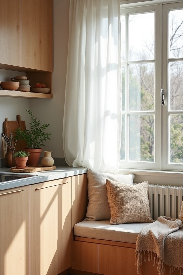 layered textures for comfort