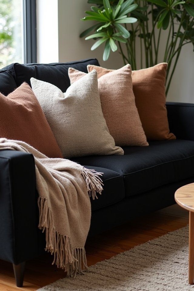 layered textures for comfort