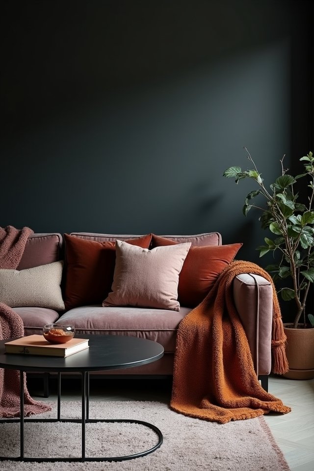 layered textures for comfort