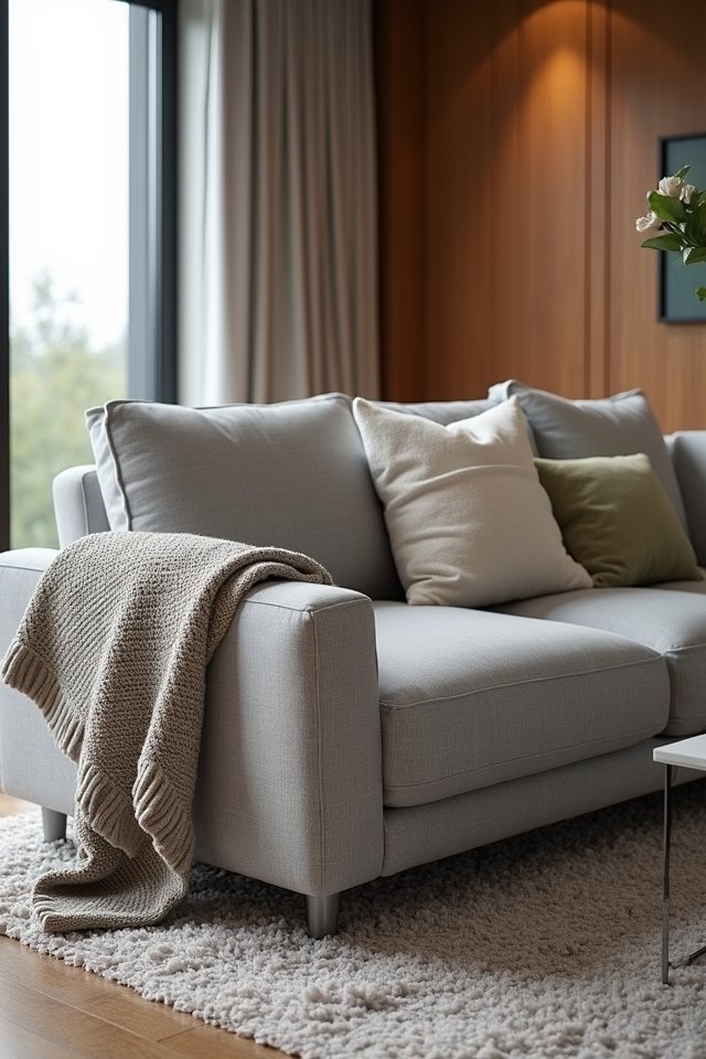 layered textures for comfort