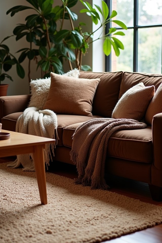 layered textures for comfort