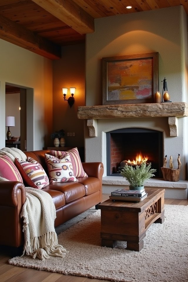 layered textures for coziness