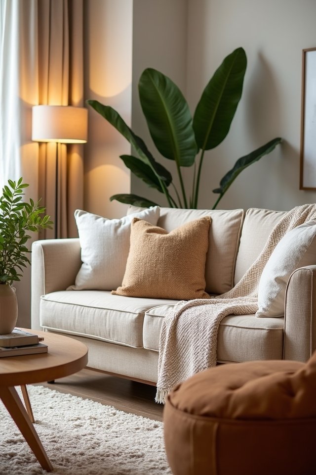 layered textures for coziness