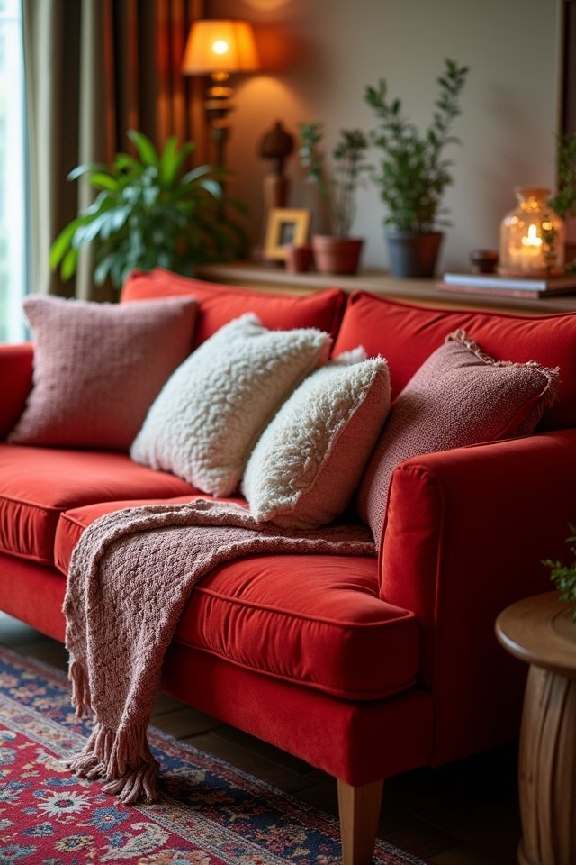 layered textures for coziness
